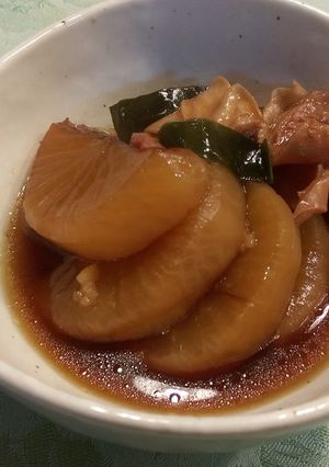 圧力鍋で作る味がしゅんでるだいこんの煮物-レシピのメイン写真