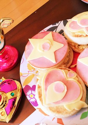 セーラームーン★コンパクト★キャラ弁にも-レシピのメイン写真