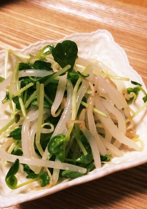 簡単☆豆苗ともやしのナムル-レシピのメイン写真