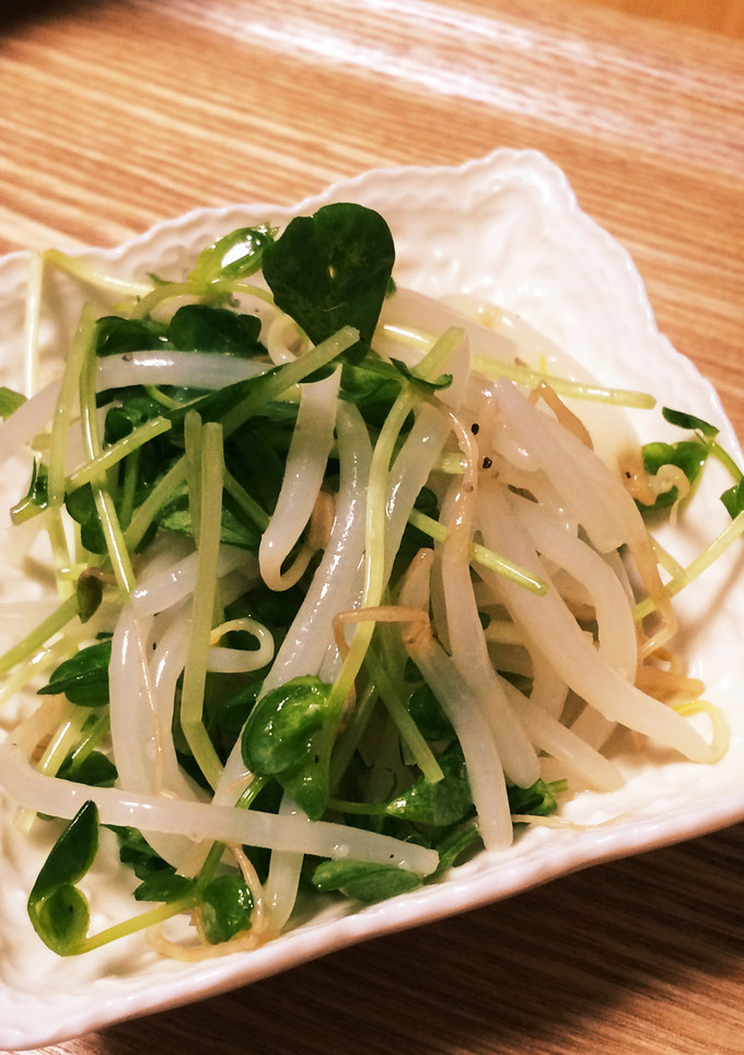 簡単☆豆苗ともやしのナムル-レシピのメイン写真