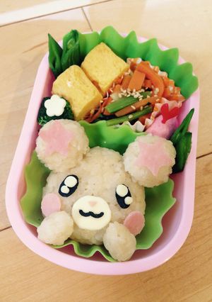 キャラ弁＊魔法つかいプリキュア！モフルン-レシピのメイン写真