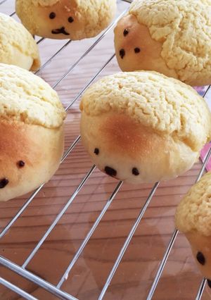 はりねずみメロンパン-レシピのメイン写真