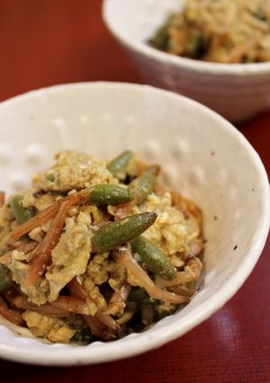 春♪本みりんで上品な味♪土筆の卵とじ-レシピのメイン写真