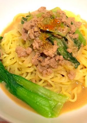 簡単☆辛くない汁なし担々麺-レシピのメイン写真