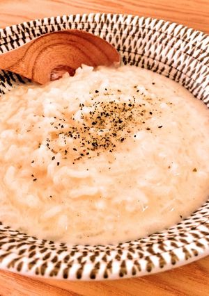 時短ランチ、コクうまチーズリゾット-レシピのメイン写真