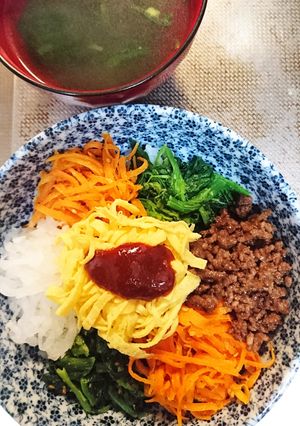 お手軽な全州風ビビンバ-レシピのメイン写真