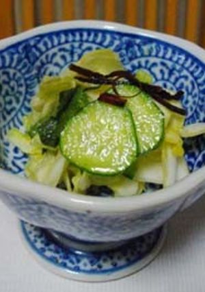 浅漬け：簡単！キャベツのサラダ風-レシピのメイン写真
