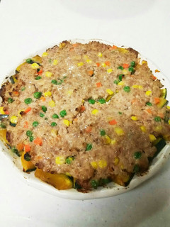 かぼちゃの肉味噌焼き-レシピのメイン写真
