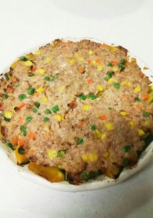 かぼちゃの肉味噌焼き-レシピのメイン写真