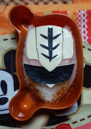 キャラ弁♡ジュウオウジャー　タイガー-レシピのメイン写真