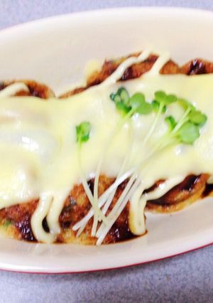 冷凍たこ焼きのチーズ乗せ♡あと一品に…♪-レシピのメイン写真