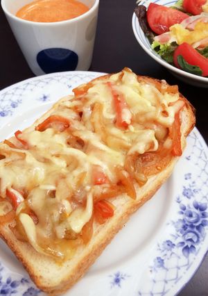 朝ごはん・ランチに◎きんぴらトースト◎-レシピのメイン写真