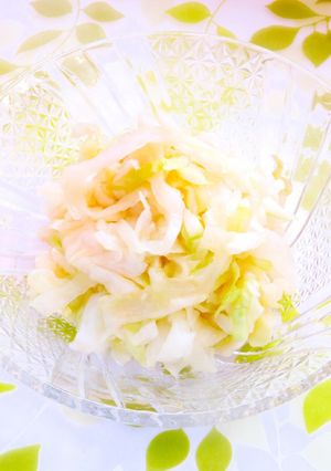 ☺和風ザワークラウト☆簡単♪酢キャベツ☺-レシピのメイン写真