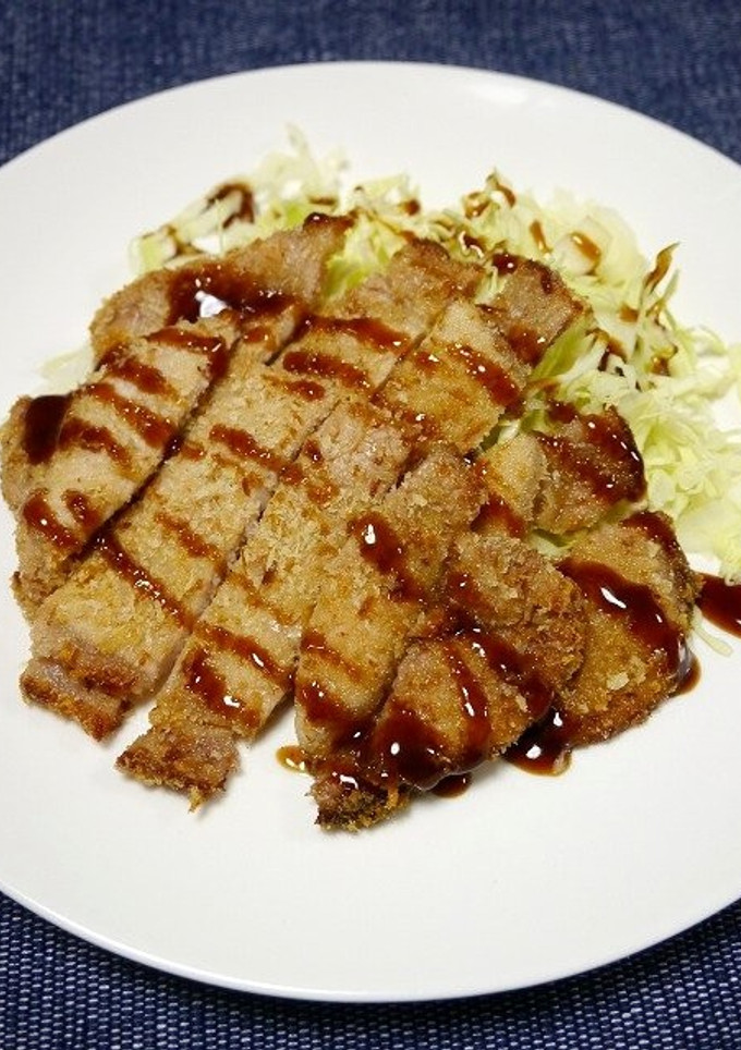 焼きパン粉で！揚げない生姜焼きとんかつ-レシピのメイン写真