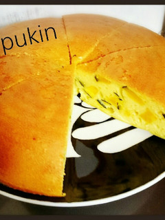 炊飯器でかぼちゃケーキ♪母も作れるよ^^-レシピのメイン写真
