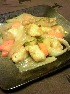 鶏胸肉の味噌マヨ炒め(メインおかず分量)-レシピのメイン写真