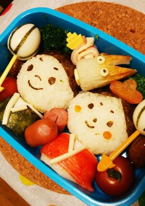 おひなさま弁当★可愛いぼんぼり★遠足-レシピのメイン写真