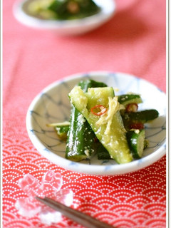 ごま風味のたたききゅうり-レシピのメイン写真