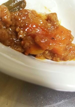 まさか!納豆のからしでカレーが!できた！-レシピのメイン写真