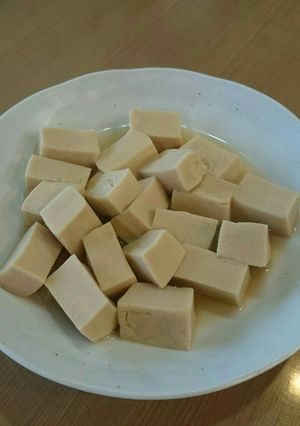 高野豆腐の煮物-レシピのメイン写真