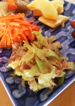 作り置き チンしてまぜまぜ 春キャベツ-レシピのメイン写真