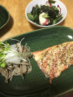 トースターでOK!サーモンのマヨ胡椒焼き-レシピのメイン写真