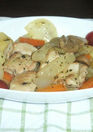 鶏肉のオリーブオイル煮込み-レシピのメイン写真