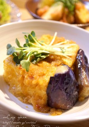 簡単こってり♡大根おろしde揚げだし豆腐-レシピのメイン写真