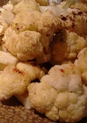 簡単!!　カリフラワーのオーブン焼き♪♪-レシピのメイン写真