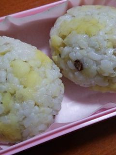 なんちゃって☆栗おはぎ(あんこ入り)-レシピのメイン写真