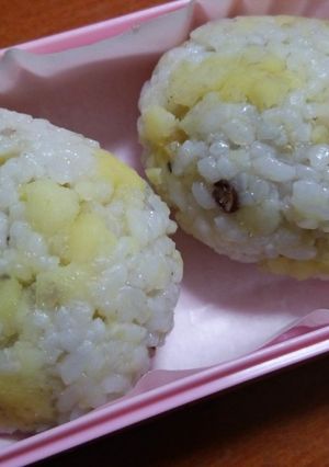 なんちゃって☆栗おはぎ(あんこ入り)-レシピのメイン写真