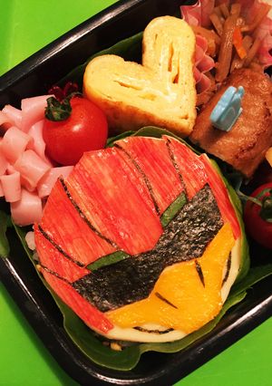 キャラ弁☆ジュウオウジャー-レシピのメイン写真