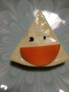 6Pチーズの顔-レシピのメイン写真