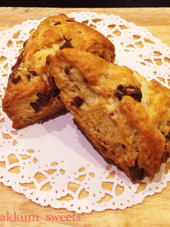 ザクザク♡チョコチップスコーン-レシピのメイン写真