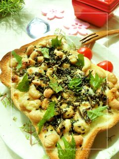 蒸し大豆×カシューナッツの和トースト-レシピのメイン写真