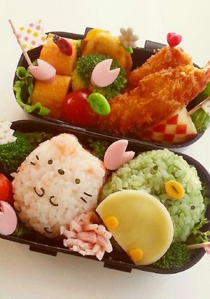 すみっこぐらし弁当～☆-レシピのメイン写真