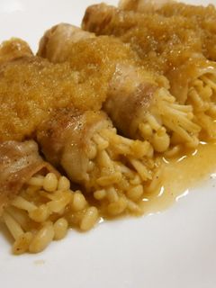 えのきの肉巻き★みぞれ和え-レシピのメイン写真