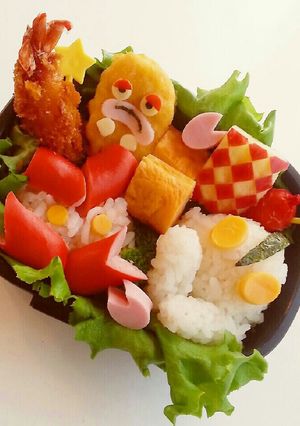 ウルトラマン弁当～☆-レシピのメイン写真