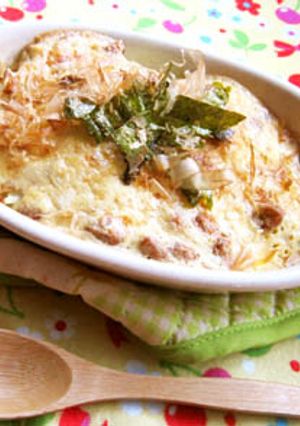 ヘルシー☆簡単春キャベツの納豆腐グラタン-レシピのメイン写真