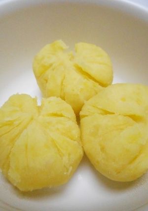 子どものおやつ　りんごきんとん-レシピのメイン写真