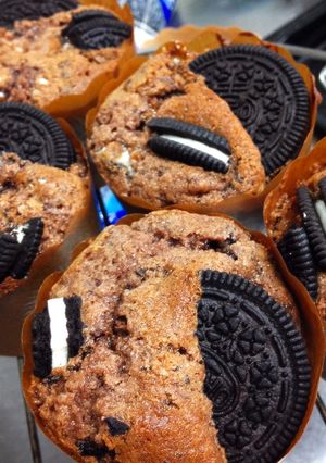 オレオとチョコのマフィンᙏ̤̫-レシピのメイン写真