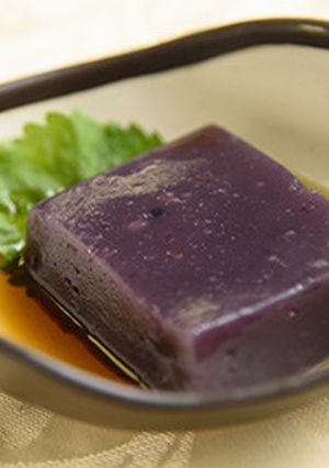 ブルーベリー豆腐-レシピのメイン写真