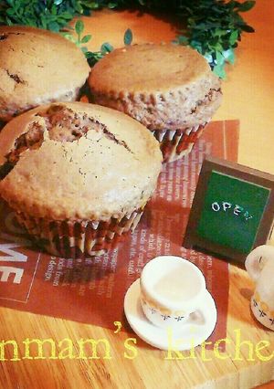 ホットケーキミックスで☆コーヒーマフィン-レシピのメイン写真