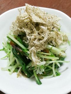 とろろ昆布で簡単一品*水菜のおひたし-レシピのメイン写真