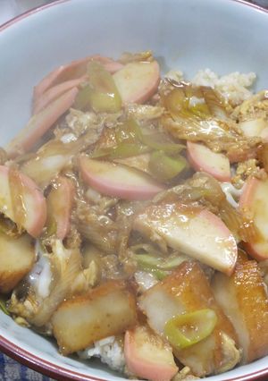 料理初心者向け少し豪華な(？)木の葉丼-レシピのメイン写真