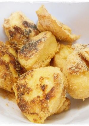 子どものおやつ　麩きなこフレンチトースト-レシピのメイン写真