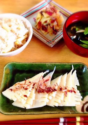たけのこのお刺身(たけのこの下茹で方法)-レシピのメイン写真
