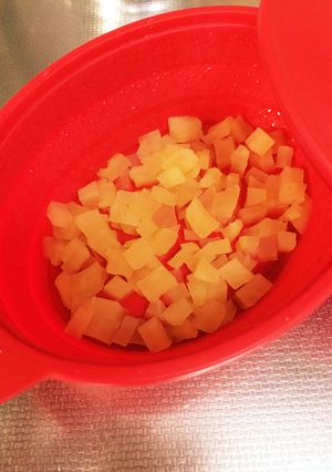 離乳食 後期〜 リンゴ-レシピのメイン写真