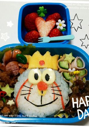 ★映画★ドラえもん ドラゾンビのお弁当♪-レシピのメイン写真
