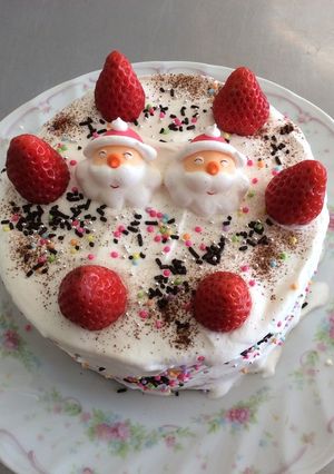 ノンオイルのショートケーキ-レシピのメイン写真
